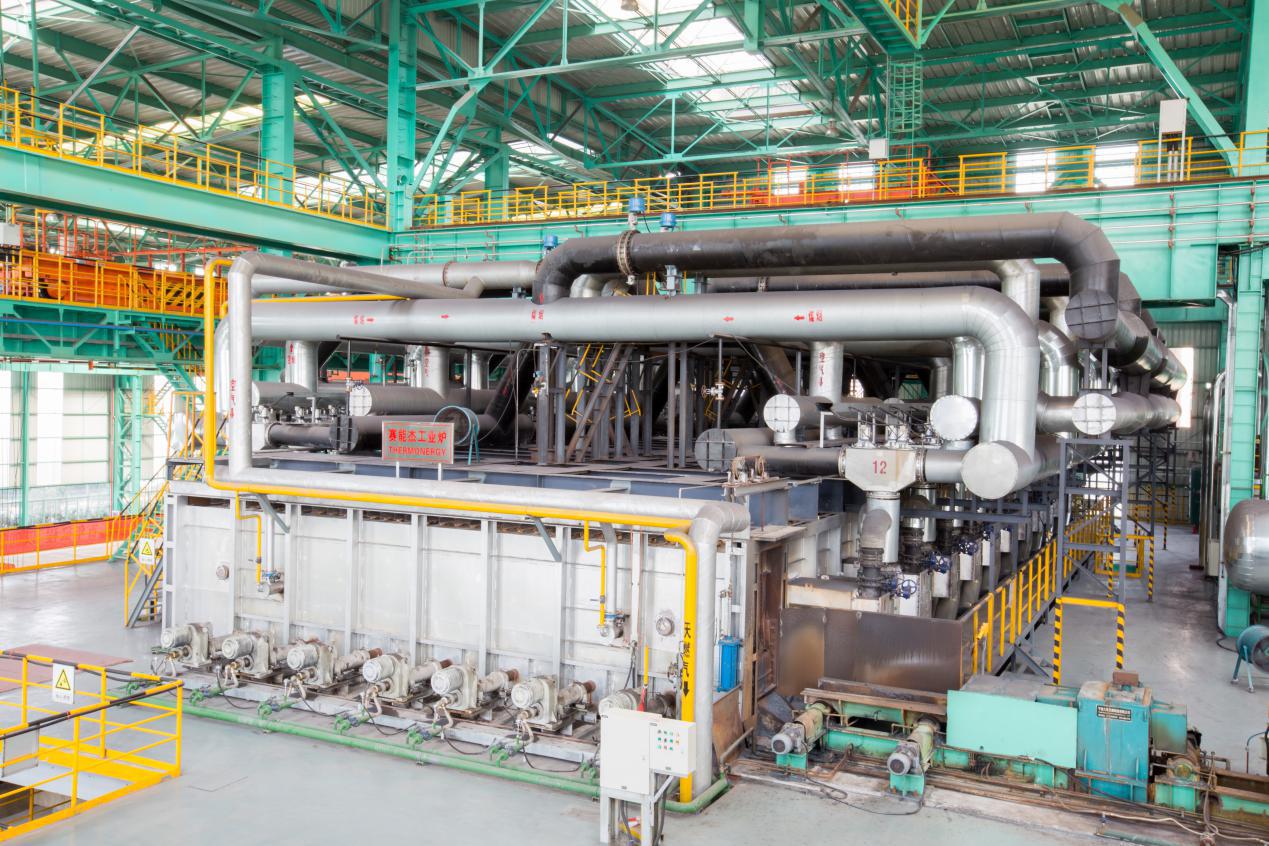 常熟市龙腾特种钢有限公司 150t/h棒材双蓄热步进梁式加热炉于2019年 7 月 15日投产。